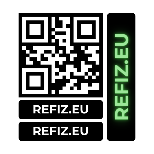 UV QR Kód - samolepka s příslušenstvím